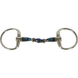 Pedaço de azeitona para cavalos Trust Sweet Iron Eggbutt Eliptical 16 image-1
