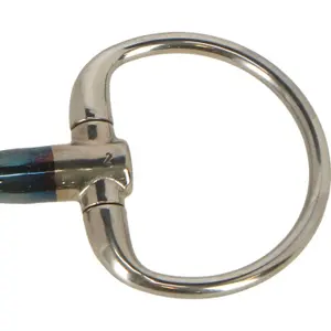 Pedaço de azeitona para cavalos Trust Sweet Iron Eggbutt Eliptical 16 image-3