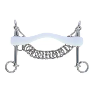 Mors de bride pour cheval Trust Inno Sense Baby Weymouth Fixed Port Medium 20