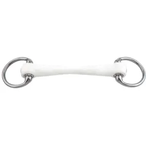 Olive Bit for Horse with Cannon Trust Inno Sense Eggbutt Bradoon Flexi Soft 20