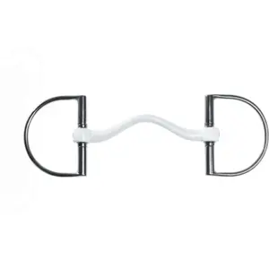 D-Ring Snaffle Bit for Horse Trust Inno Sense Port Medium 15 image-1