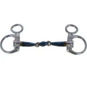 Mors Baucher för Ponny Trust Sweet Iron Hanging Cheek Eliptical image-1