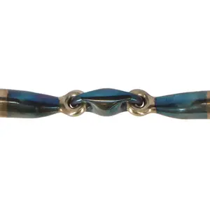 Bocado duplo para cavalos Trust Sweet Iron Eliptical 16 image-3