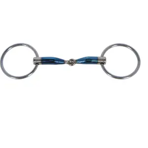 Bocado duplo para cavalos Trust Sweet Iron Jointed 16 image-1