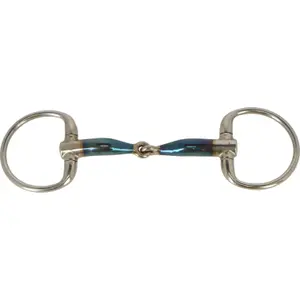 Pedaço de azeitona para cavalos Trust Sweet Iron Eggbutt Jointed 16 image-1
