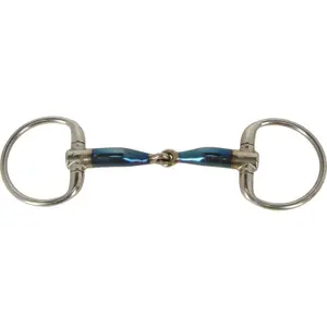 Pedaço de azeitona para cavalos Trust Sweet Iron Eggbutt Locked 16 image-1