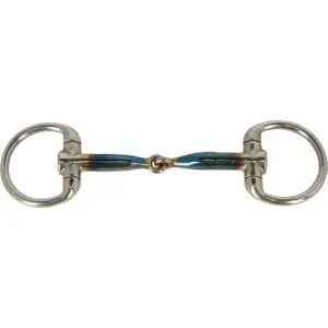 Olive Bit for Pony Trust Sweet Iron Eggbutt Jointed image-1