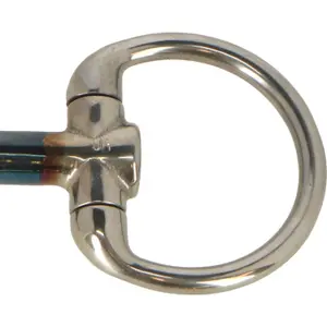 Olive Bit for Pony Trust Sweet Iron Eggbutt Jointed image-2