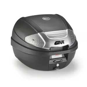 Topcase Givi avec catadioptre peint en argent