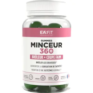 Brûle graisse minceur 360 gummies EA Fit