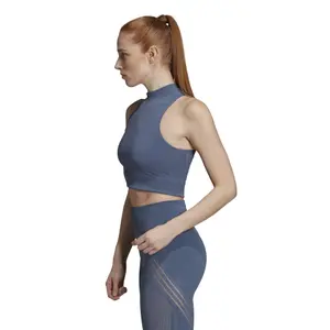 Damen Trikot adidas Wanderlust Warp Knit Crop image-5