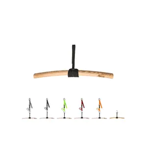 Barre de traction réglable en hauteur, de forme ergonomique Eaglefit image-0