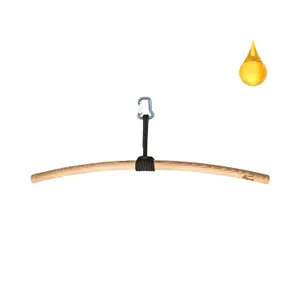 Geoliede, gebogen, duurzame trekstang Eaglefit image-0