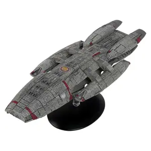 Eaglemoss Publications Ltd. figurine. Battlestar Galactica Blood and Chrome vaisseau Battlestar Galactica image-0