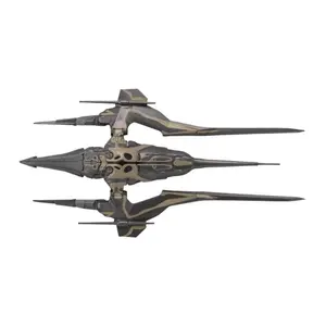 Collectible mini replica eaglemoss publications ltd. Star Trek Starship Diecast Altamid Swarm Ship image-4