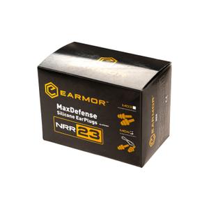 MaxDefense silicone oordoppen Earmor NRR28 (x100) image-4