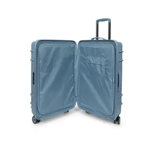 Large Hard Suitcase with Zip Closure Eastpak image-1