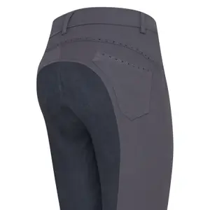 Full grip riding pants for women Easy Rider Elodie Diamond image-2