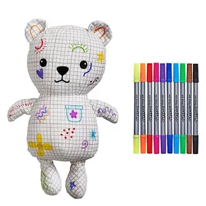 Colouring Plush Toy Eat Sleep Doodle Artie