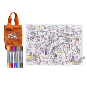 Coloring Eat Sleep Doodle Ferme