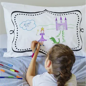 Pudebetræk til børn - laptop Eat Sleep Doodle [Taille 75x50 cm] image-3