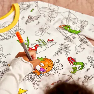 Children's pyjamas Eat Sleep Doodle Fairytales and Legends image-2