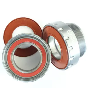 Bearings Enduro Bearings External BB Road Cup Only-Shimano-Silver-Ceramic Hybrid image-0