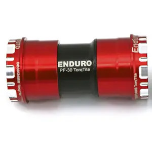 Soporte de fondo Enduro Bearings TorqTite BB A/C SS-PF30-BB386-Red image-0