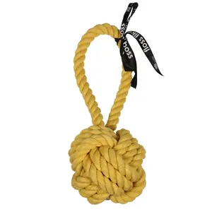 Μπάλα για σκύλους με θηλιά Ebi Are you knots image-0