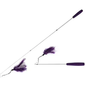 408-430446-telescopisk-fiskespo-for-katt-ebi-violett-vit-35-95-cm
