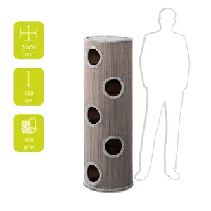 Kratzbaum für Katzen Ebi Trend Dome Extreme 150 image-2