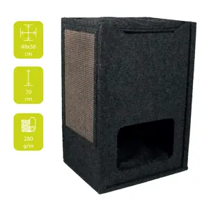 Kratzbaum für Katzen Ebi Comfort Cuby image-1