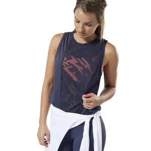 Tank top til kvinder Reebok RC Burnout image-1
