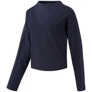 Langærmet sweatshirt til kvinder Reebok TE Twill Crew image-0