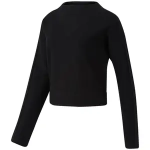 Damen Sweatshirt mit langen Ärmeln Reebok TE Twill Crew image-0
