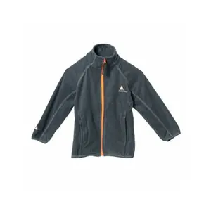 Full zip fleece sweatshirt for kids Peak Mountain Ecafone image-0