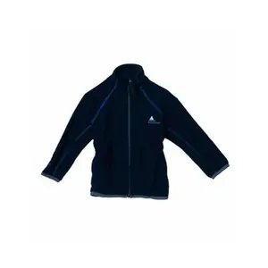 Full zip fleece sweatshirt for kids Peak Mountain Ecafone image-0