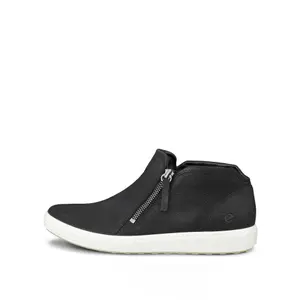 Womens Suede Zip Ankle Boots Ecco Soft 7 image-0