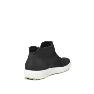 Womens Suede Zip Ankle Boots Ecco Soft 7 image-2
