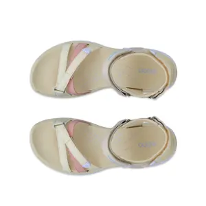 Lichte leren wandelsandalen dames Ecco Offroad Roam image-5