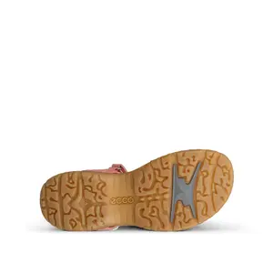 Lichte leren wandelsandalen dames Ecco Offroad Roam image-3