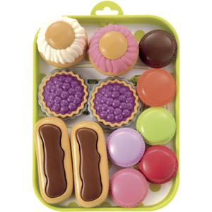 a1100558-pastry-tray-dinette-ecoiffier-green-ulticolored-28-5x6x19-5-cm