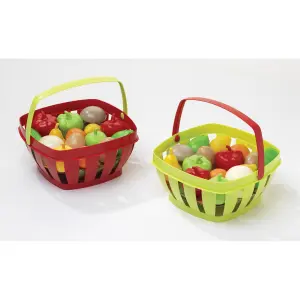 Early-learning games fruit and vegetable basket Ecoiffier image-1