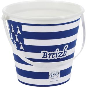 a1801331-beach-games-empty-bucket-decor-brittany-ecoiffier-white-blue-17-cm