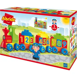 abrick number and letter building sets Ecoiffier Loco image-2