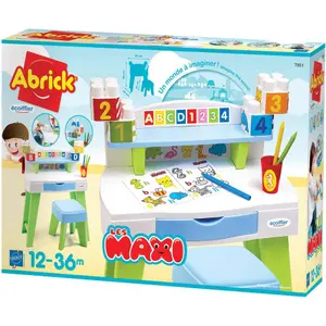 Jeux d'éveil mon 1er bureau abrick Ecoiffier image-0