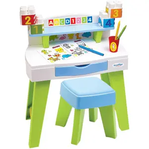 Jeux d'éveil mon 1er bureau abrick Ecoiffier image-1