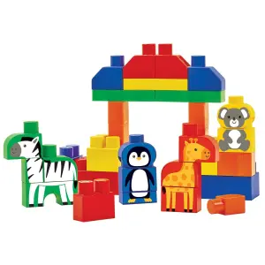 Animals abrick 50 pieces Ecoiffier Baril image-1