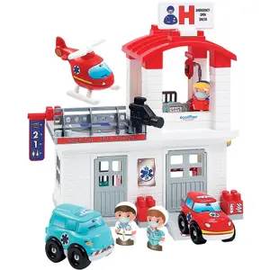 Hospital building sets Ecoiffier Abrick image-1