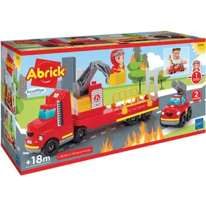 Car games firefighter intervention Ecoiffier Abrick image-1